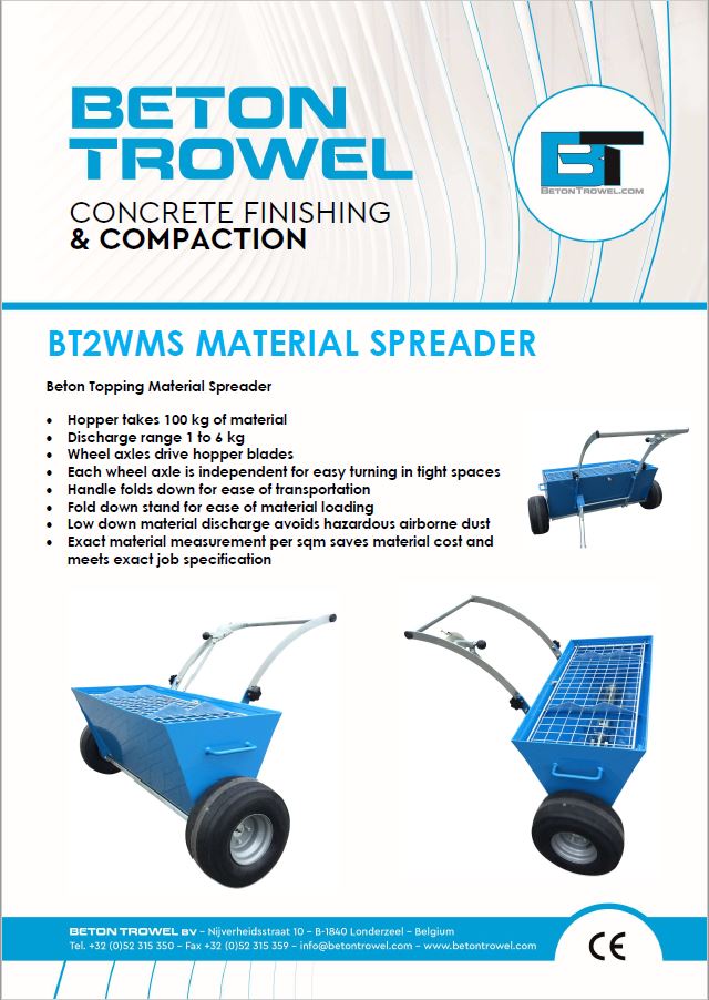 BT2WMS Material Spreader